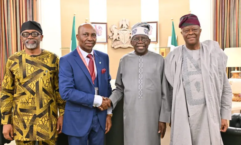 PHOTO NEWS: Tinubu receives Tax Ombudsman, urges fairness 1 IMG 20260206 WA0019