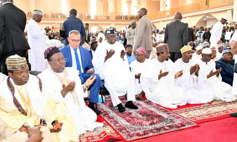 Imam prays for Tinubu at Matawalle children’s wedding in Abuja 1 IMG 20260206 WA0045