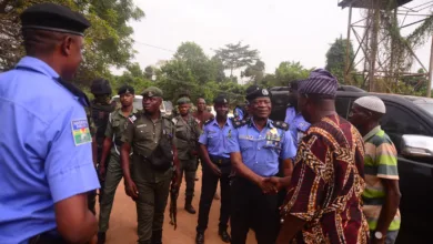 Police, security chiefs storm Agamo as manhunt begins over monarch’s killing 4 IMG 20260220 WA0002