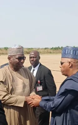 Shettima visits Woro community after deadly Boko Haram attack 1