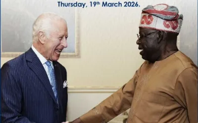 King Charles III to host Tinubu, First Lady on UK state visit in March 1
