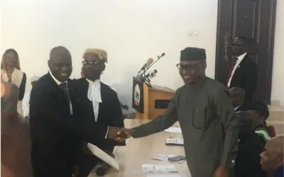 Oyebanji swears in five judges in Ekiti, stresses human rights protection 1