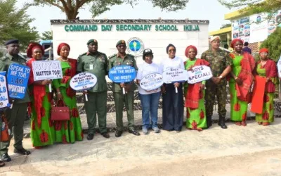 Lagos First Lady Ibijoke urges young boys to join military 1