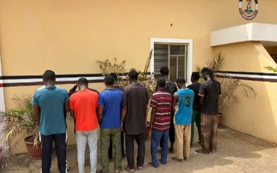 NSCDC arrests 12 suspected Illegal immigrants in kwara 1