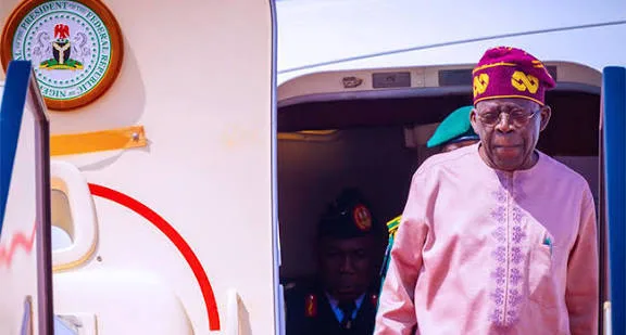 President Tinubu arrives Adamawa to inaugurate key state projects 1 IMG 8601