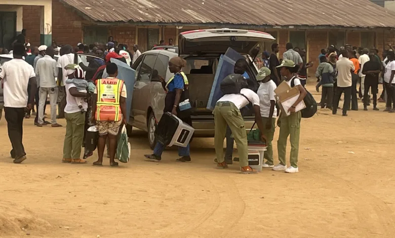 FCT Poll: Tension at Usafa collation centre over suspected result manipulation 3 IMG 8888