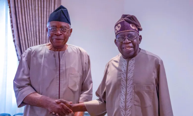 PHOTO: Tinubu receives T.Y. Danjuma at State House 3 IMG 9247