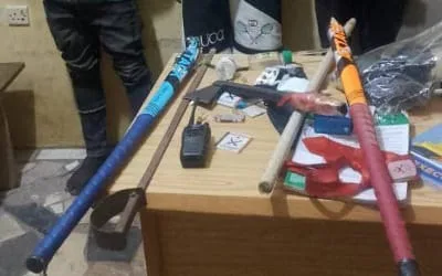 Police raid cult hideout in Akure, recover weapons, drugs 1 Items seized