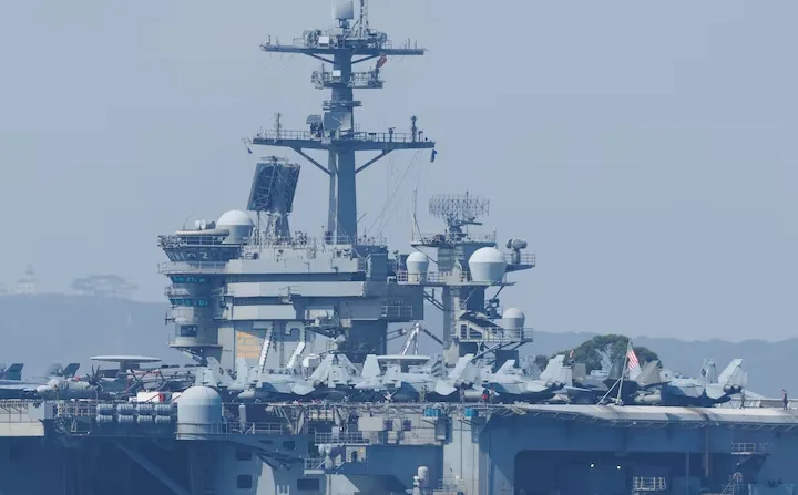 Exclusive: US shoots down Iranian drone approaching aircraft carrier, official says 1 Screenshot 20260203 213531