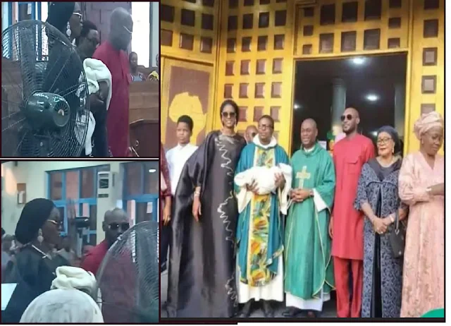 Tuface, wife Natasha dedicate child in church ceremony 1 Untitled