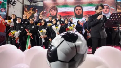 Iran women’s football team feted in Tehran after asylum battle at Asian Cup 10 2026 03 19T191342Z 517098911 RC2V7KAXN9SG RTRMADP 3 IRAN CRISIS WOMEN SOCCER 1773983928