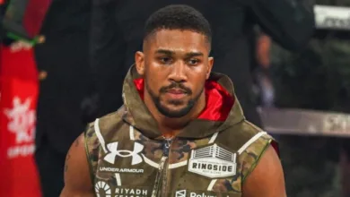 Anthony Joshua returns to gym, reunites with first coach 1 Anthony Joshua Undergoes Rib Treatment news central tv 664x373 1
