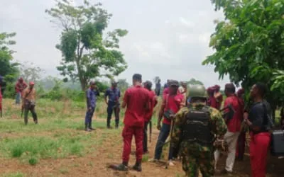 Ondo security operatives nab two suspected kidnappers in latest forest raid 1 Bush combing ef