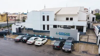 MDCN suspends three doctors over death of Adichie’s son at Euracare Hospital 5 Euracare NG outside building