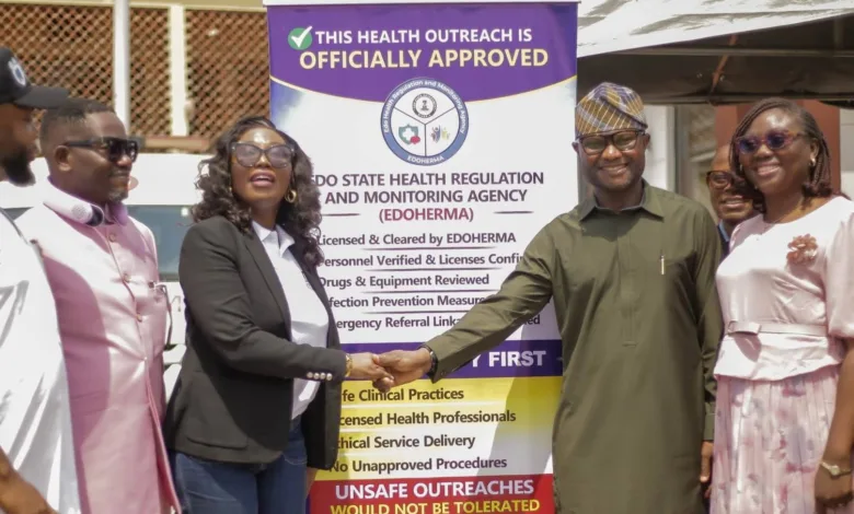 Edo moves against quackery as EDOHERMA enforces strict health standards 3 FB IMG 17739018462162