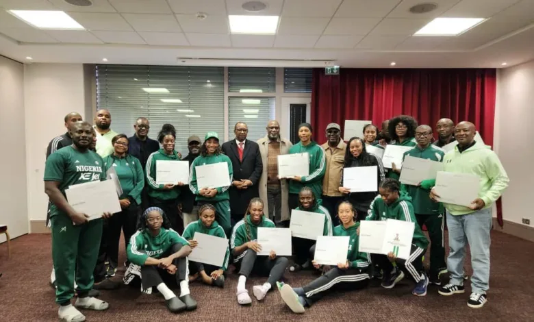 D’Tigress receive houses, national honours as Tinubu redeems post-AfroBasket pledge 3 IMG 20260316 WA0030