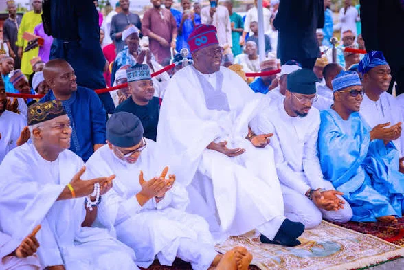 Eid-al-Fitr: Tinubu calls for unity, peace, religious values 1 IMG 0194