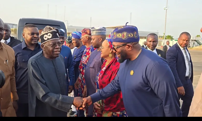 Tinubu departs Lagos for Abuja after UK trip, Eid holiday 1 IMG 0422