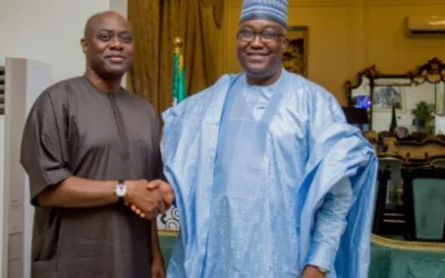 2027: Makinde, Olawepo-Hashim meet over PDP crisis 1