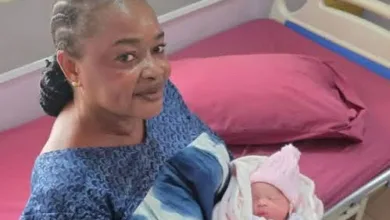 Nollywood thespians felicitate Toyosi Adesanya as she welcomes first child 5 IMG 20260327 065129 6 x 4 inch