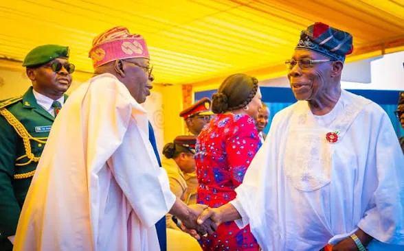 Tinubu celebrates former President Obasanjo on 89th birthday 1 IMG 9415