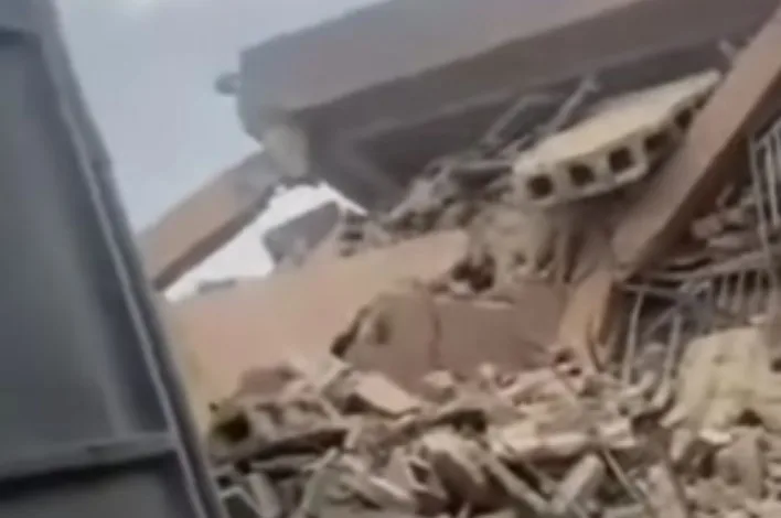 Students escape tragedy as Lagos school building collapses minutes after evacuation 7 Screenshot 20260309 213623