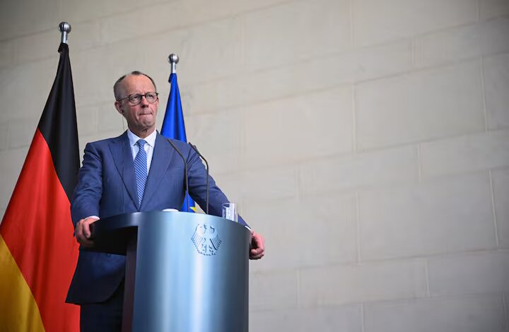 Germany's Merz sees no plan for bringing Iran war to swift end 1 TI6ZAFGGPZPZJHDQB3HGO7CFRU