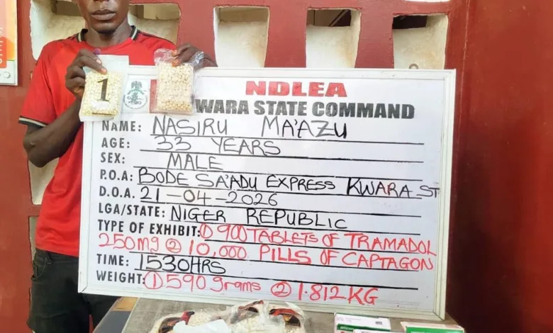 NDLEA seizes terror drug, Captagon, in Kwara, five years after first seizure 1 119b7652 2b46 4fbb 9b07 76d1b6368f55