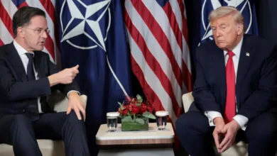 Trump criticises Nato as alliance chief describes meeting as 'very frank' 5 73b7fdc0 33ae 11f1 b174 9b4b999c11fc.jpg