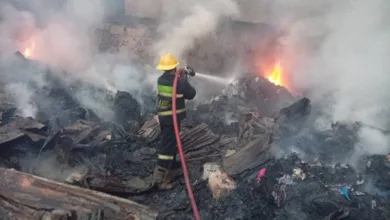 Midnight fire razes shops in Agege, Tejuosho, destroys millions worth of goods 3 FB IMG 1775301685882