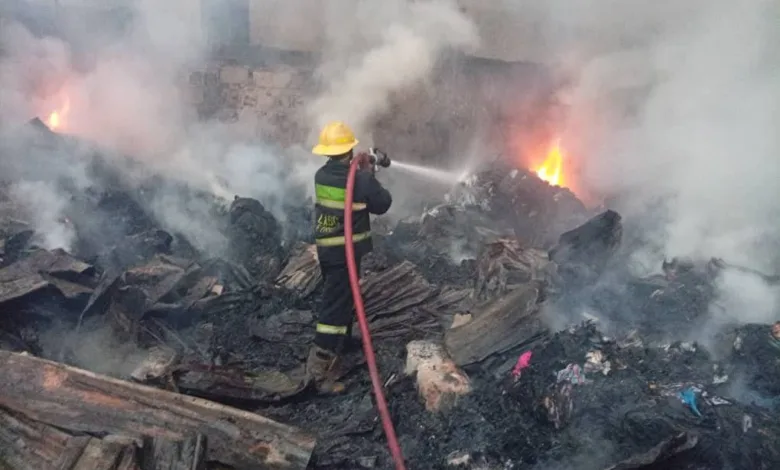 Midnight fire razes shops in Agege, Tejuosho, destroys millions worth of goods 7 FB IMG 1775301685882