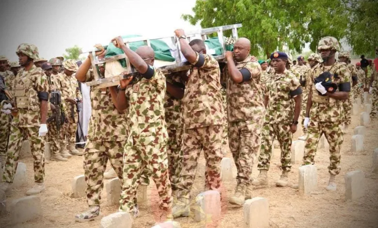 Nigerian Army buries Brig. Gen. Braimah, other fallen soldiers in Maiduguri 1 IMG 20260415 WA0027