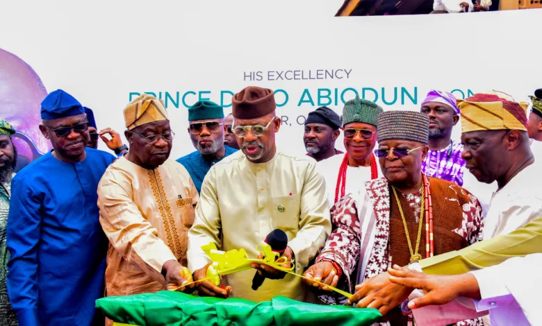 Abiodun commissions Elega–Saje Road, unveils Ago-Odo–Lafenwa reconstruction 1 IMG 20260416 WA0481