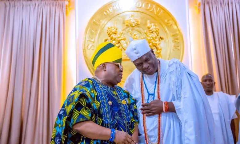 Ooni commends Adeleke on Lagere flyover, road projects in Ile-Ife 1 IMG 20260422 WA0015