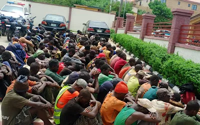 Amotekun parades 164 suspects in Ondo, recovers stolen items 1 IMG 0304