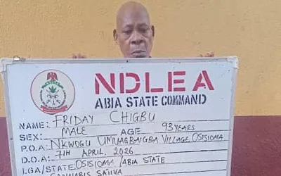 Great-grandfather, medical doctor busted as NDLEA intensifies war on hard drugs 1 IMG 0353