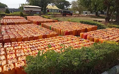 43,750 liters of smuggled fuel auctioned by Nigeria Customs in Kwara 1 IMG 0433