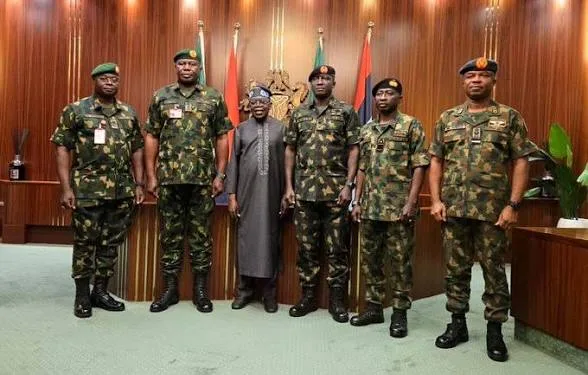 Tinubu meets service chiefs over rising security concerns 1 IMG 1487