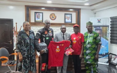 Lagos pledges to support London-Lagos rider Okedeyi in fight against polio 1