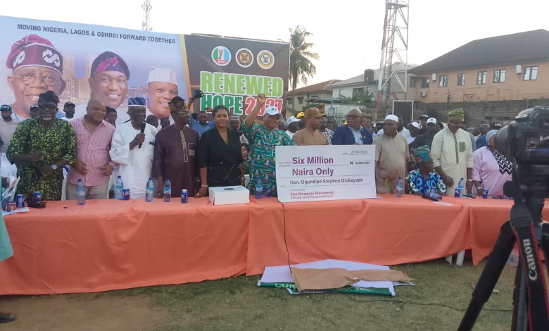 Lagos Lawmaker Ogundipe declares re-election bid, vows more development 1 IMG 20260427 184038 848