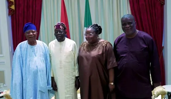 Top businessmen, Oba Otudeko, Kessington Adebutu visit Tinubu in Lagos 5 Screenshot 20260409 130048