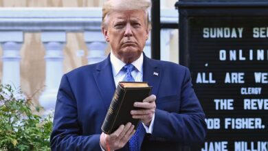 Trump’s Bible reading streams tonight at a complicated moment for his relationship with American Christians 2 gettyimages 1216826643