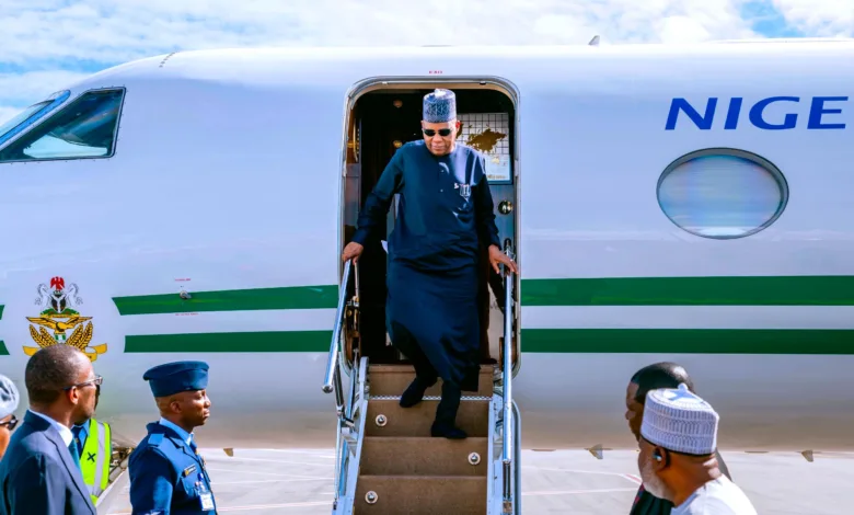 Shettima leaves Abuja for Benin to represent Tinubu at Wadagni’s inauguration 1 4c2c0f2f 72ab 40f4 aa65 af4e83306605