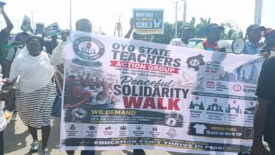 Oyo teachers stage protest over abducted colleagues, pupils 3 72f0000b cd8e 4a05 9cd3 3d9961aa241d