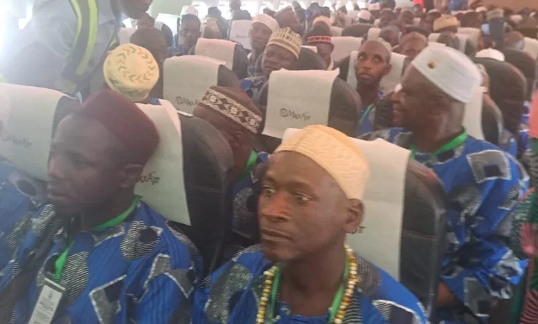 374 pilgrims depart Kwara in first batch for 2026 Hajj 1 9610aa81 74ad 473d bab3 9ff06d94bcef