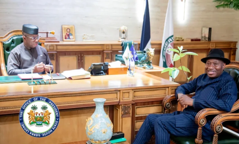 Jonathan meets Sierra Leone’s President Bio as Tinubu’s special envoy 1 995d8436 1004 49c4 a5d8 eb787988abb0