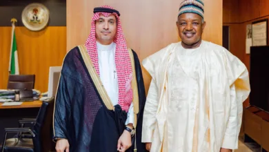 PHOTO NEWS: Saudi Arabia's Ambassador to Nigeria visits Senator Bagudu 5 HIrpnXlW8AAnOjT