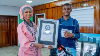 Nigerian teen cyclist presents Guinness World Record to tourism minister 6 IMG 20260507 WA0046