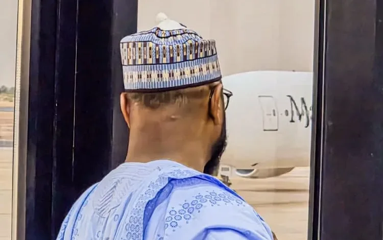 Governor Lawal flags off inaugural Hajj flight from Gusau International Airport 7 IMG 3258