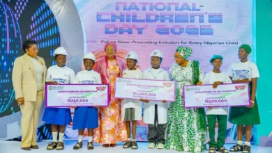 Oluremi Tinubu presents N1m prizes to children, unveils protection reforms 7 IMG 3601